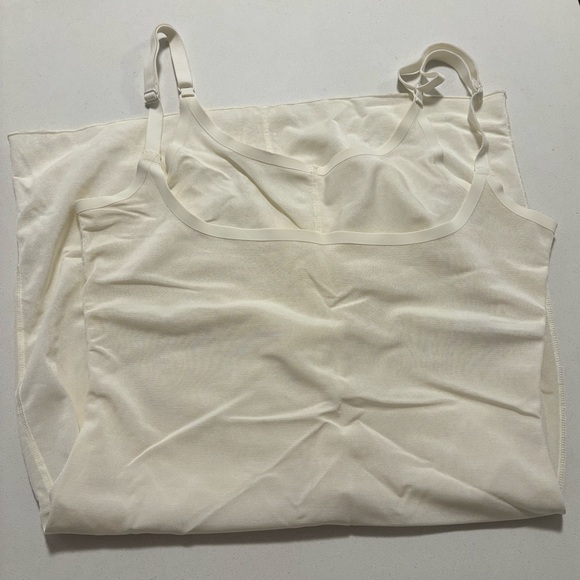 SKIMS Mesh Sheer Sculpt Slip Dress in Marble - Picture 3 of 4